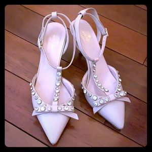 Kate spade nude pink color heel size 7